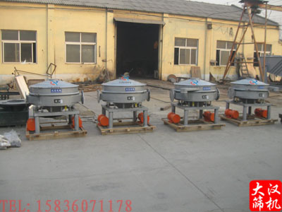 直排篩生產現(xiàn)場